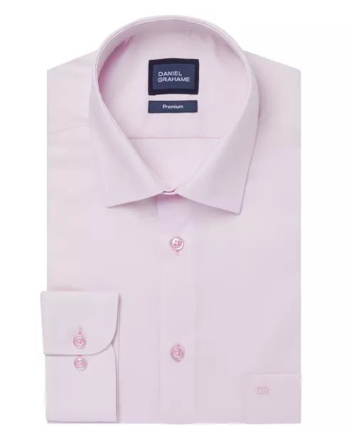 Daniel Grahame 15655 62 Pink Regular Fit Dress Shirt