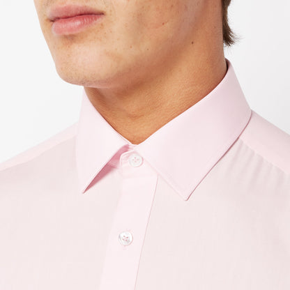 Remus Uomo 18300 625 Tapered Fit Pink Long Sleeve Dress Shirt