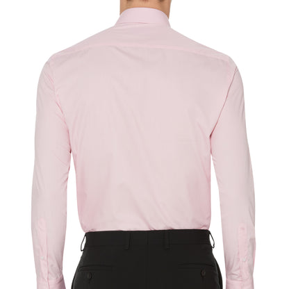 Remus Uomo 18300 625 Tapered Fit Pink Long Sleeve Dress Shirt