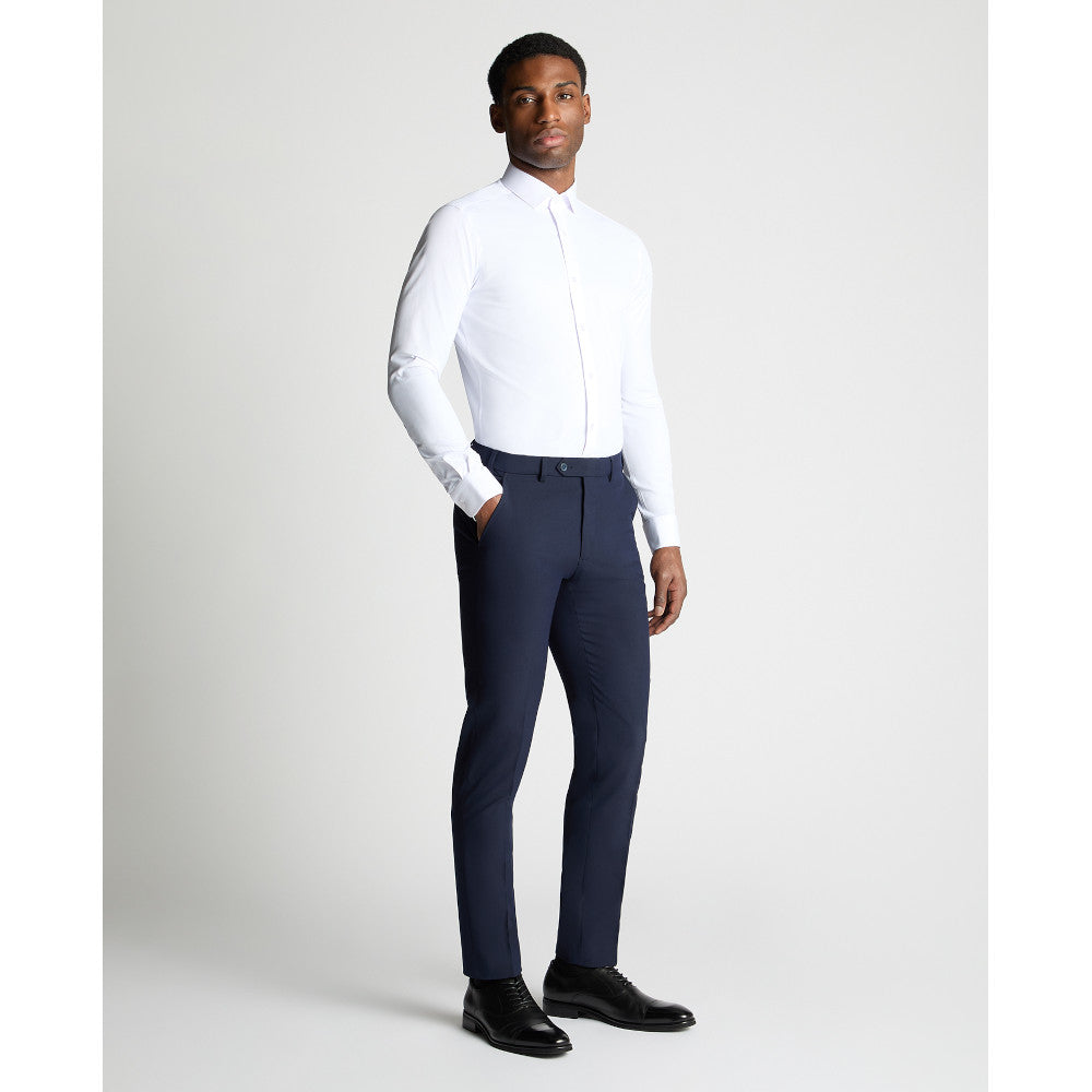 Remus Uomo 18600 01 Slim Fit White Shirt