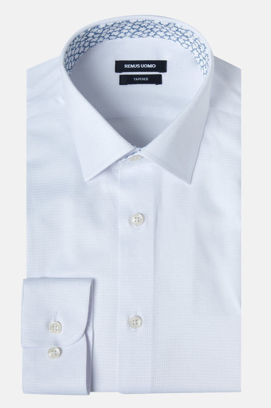 Remus Uomo 18676 01 Slim Long Sleeve Dress Shirt