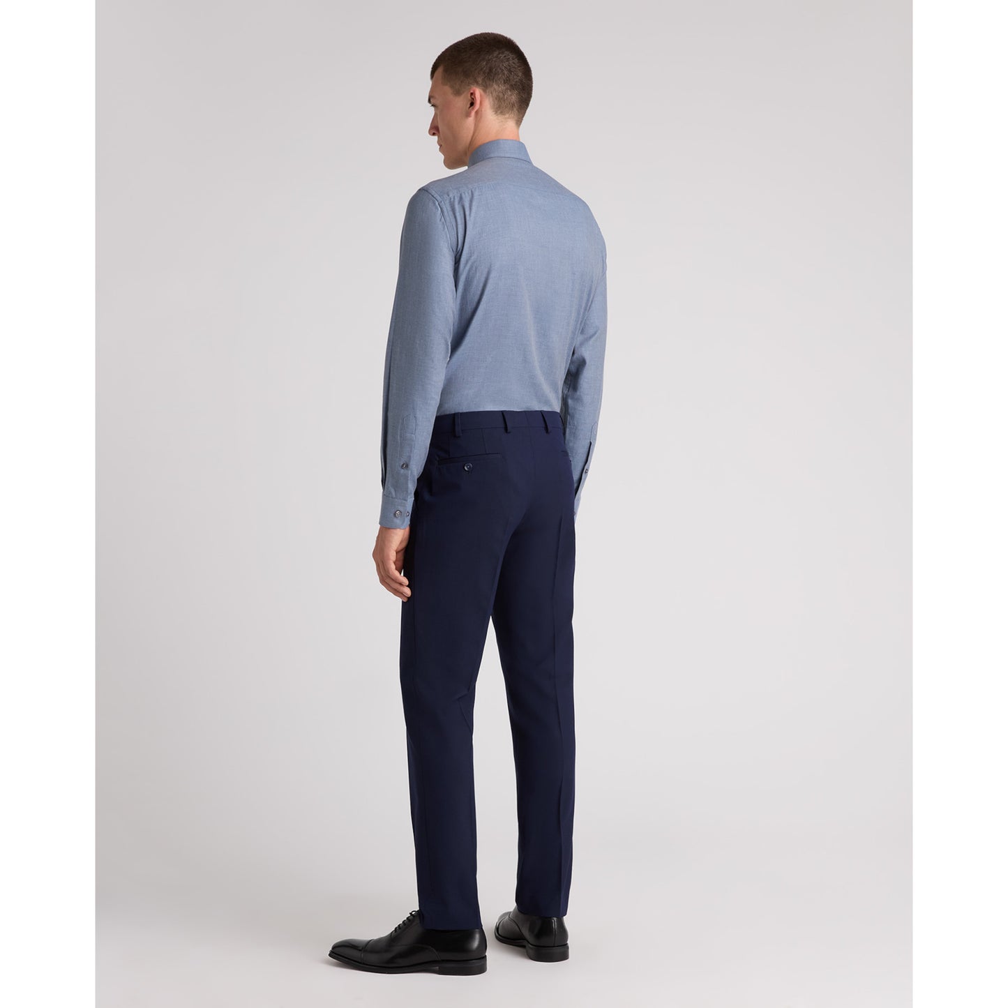 Remus Uomo 18757 24 Blue Tapered Shirt