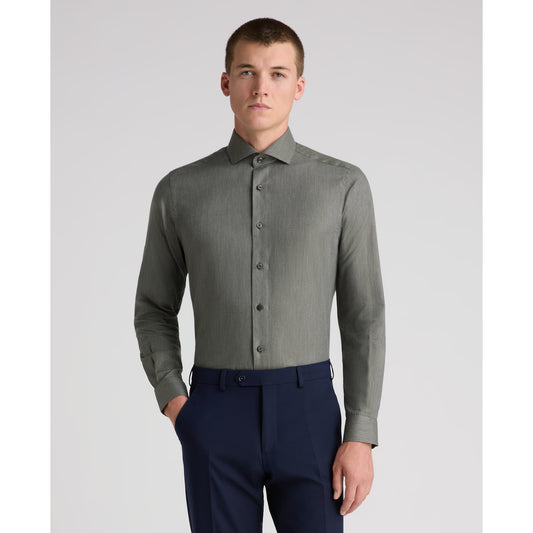 Remus Uomo 18757 34 Green Tapered Shirt