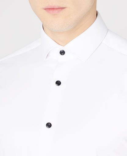 Remus Uomo 18825 01 White Slim Dress Shirt