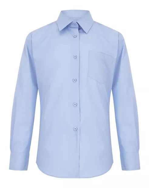 1880 Club 25200G 22 Blue 2 Pack Long Sleeve Blouses