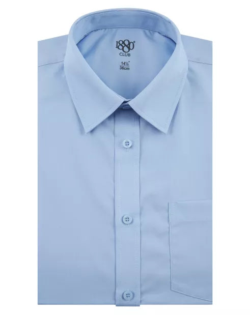 1880 Club 25200 22 Blue 2 Pack Long Sleeve Shirts