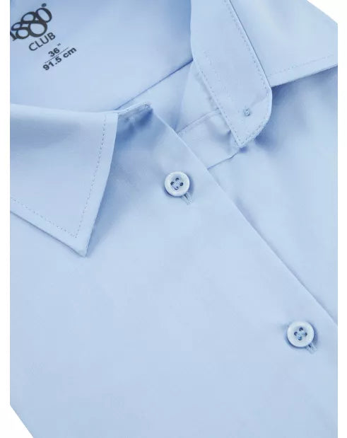 1880 Club 25206G 22 Blue 2 Pack Short Sleeve Blouses
