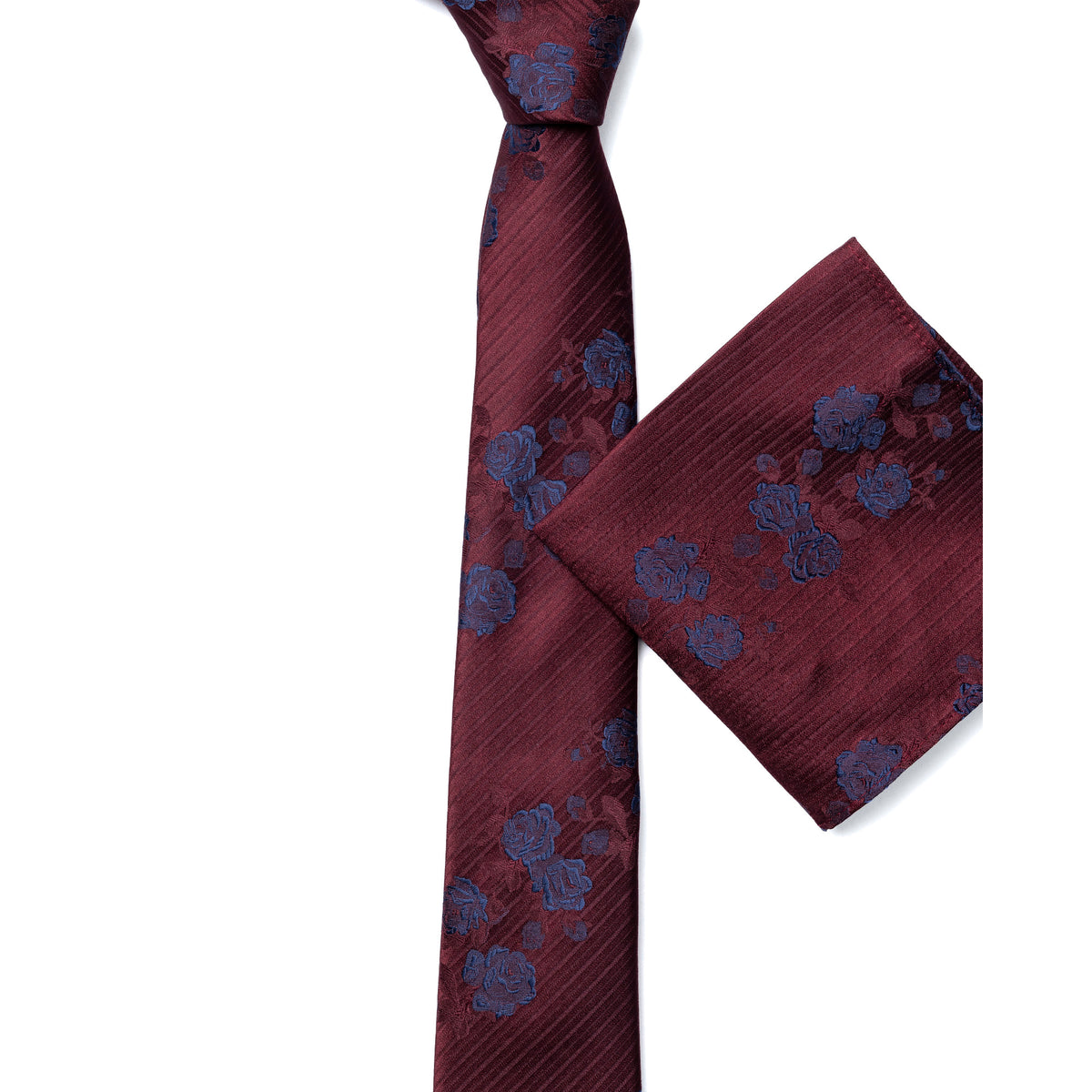 Remus Uomo TP4201 67 Dark Red Tie Set