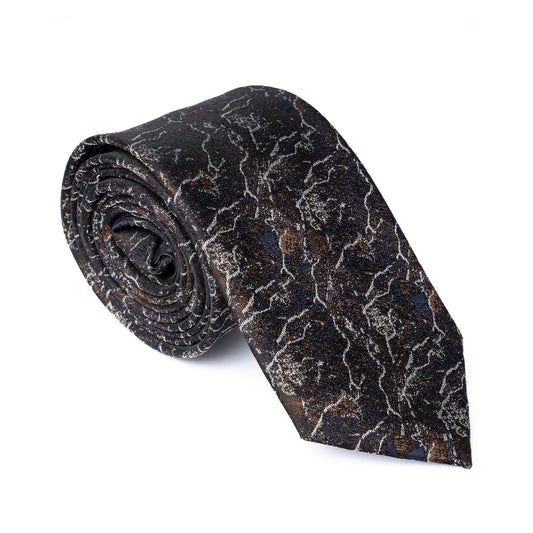 Remus Uomo TP4225 47 Dark Blue Brown Tie Set