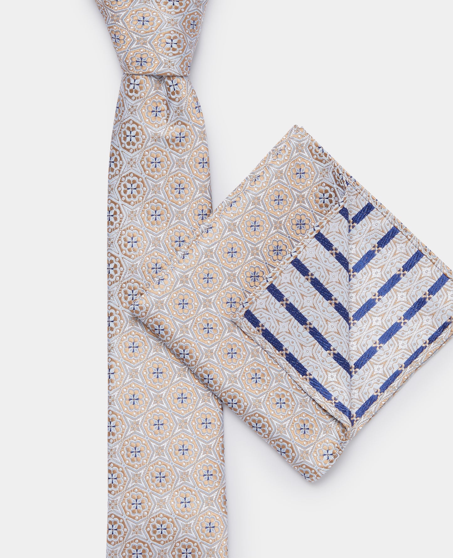 Remus Uomo TP4862 92 Stone Tie & Pocket Square Set