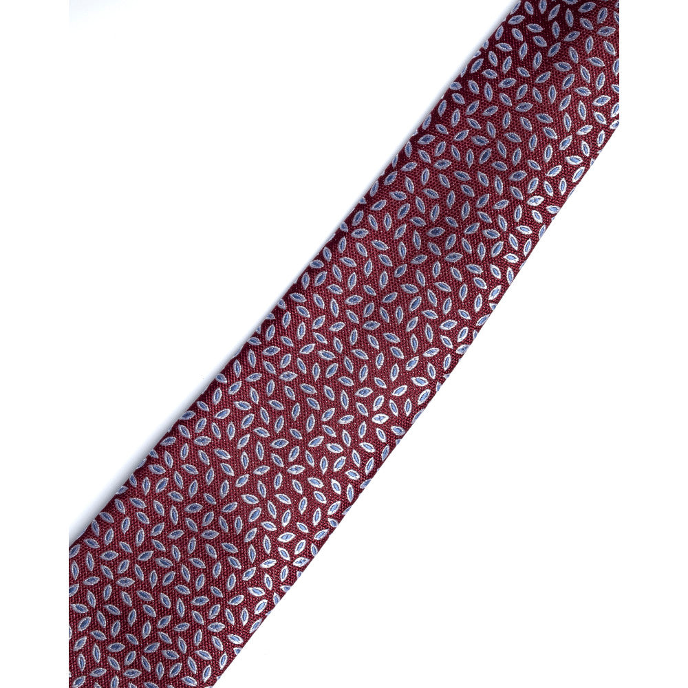 Remus Uomo Tp4971 68 Wine Tie & Pocket Square Set