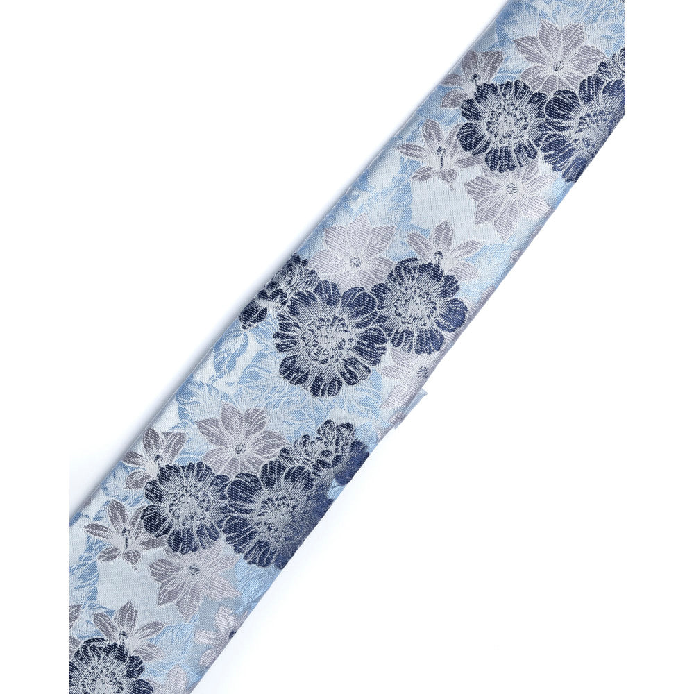 Remus Uomo Tp4976 22 Light Blue Tie & Pocket Square Set