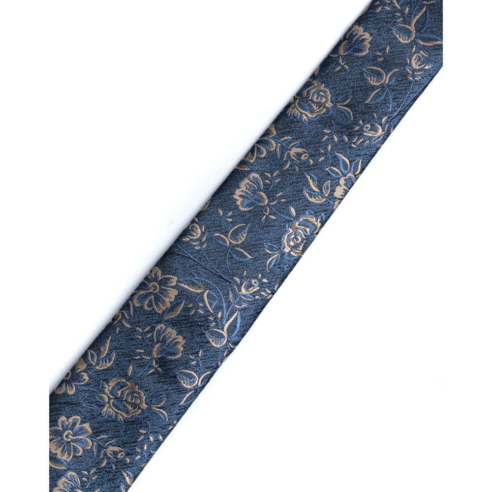 Remus Uomo Tp4977 28 Light Navy Tie & Pocket Square Set