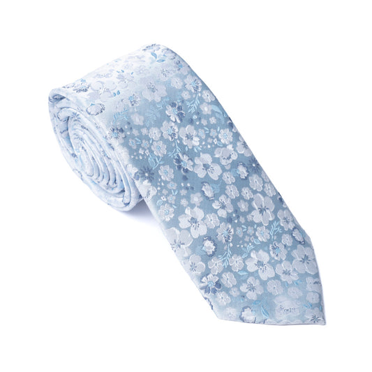 Remus Uomo Tp4980 21 Light Blue Tie & Pocket Square Set