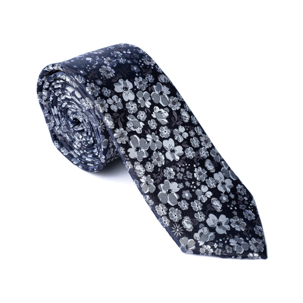 Remus Uomo Tp4980 78 Navy Tie & Pocket Square Set