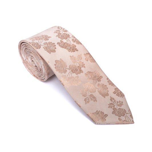 Remus Uomo Tp4981 42 Tan Tie & Pocket Square Set