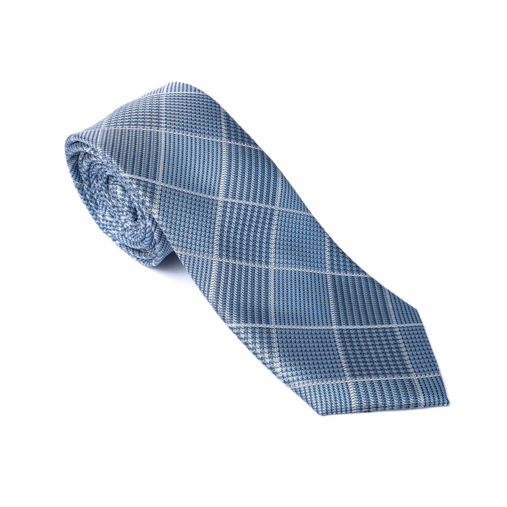 Remus Uomo Tp4988 23 Blue Tie & Pocket Square Set