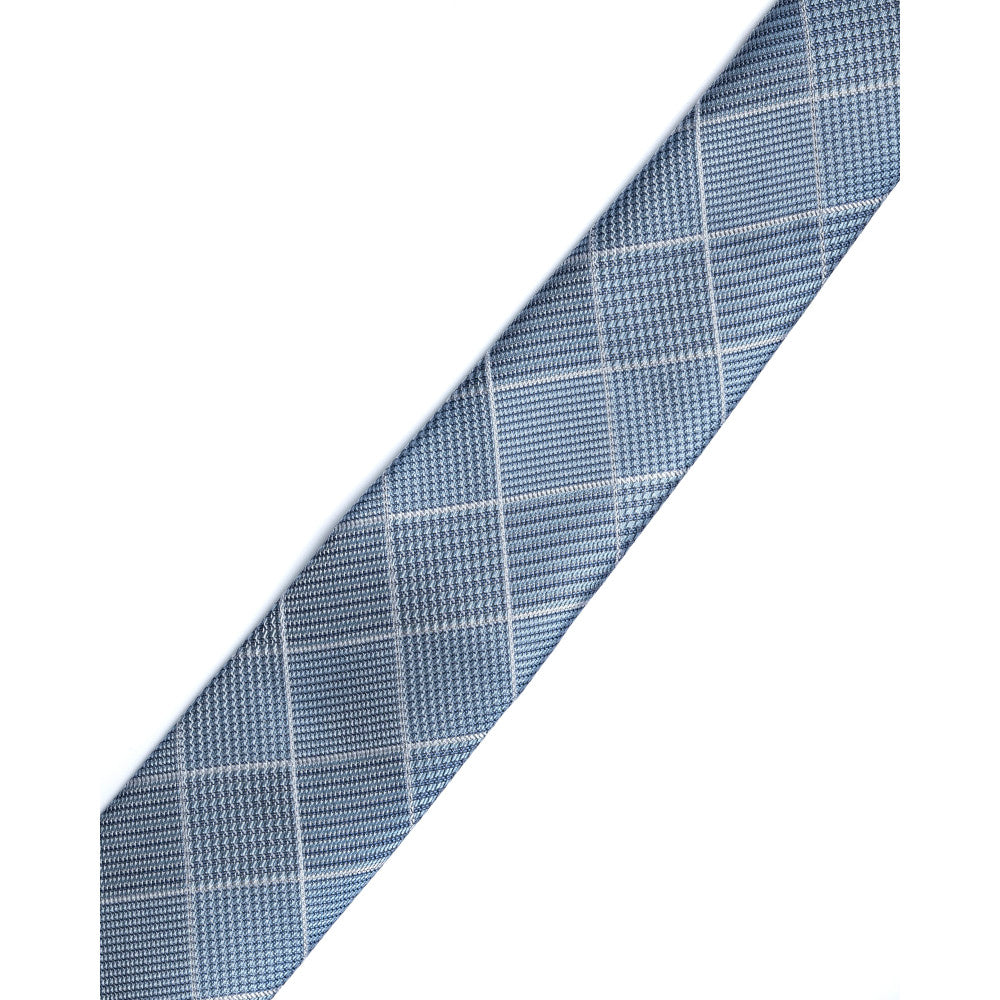 Remus Uomo Tp4988 23 Blue Tie & Pocket Square Set