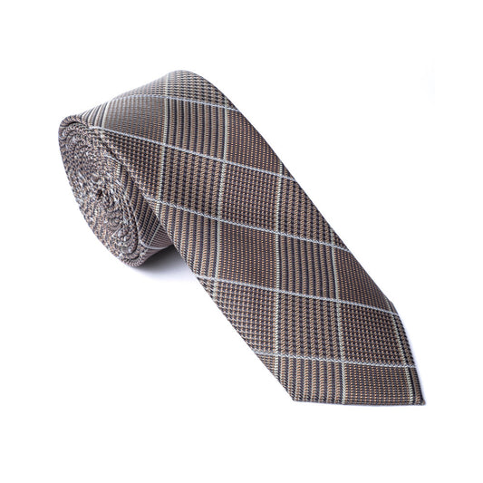 Remus Uomo Tp4988 43 Tan Tie & Pocket Square Set