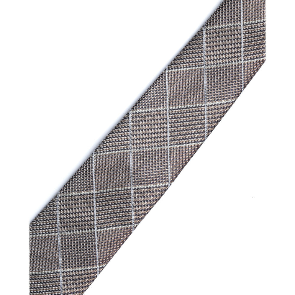 Remus Uomo Tp4988 43 Tan Tie & Pocket Square Set