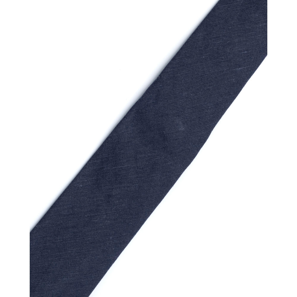 Remus Uomo TP6270 28 Hand Made Navy Tie & Pocket Square Set