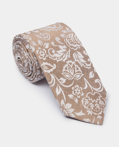 Remus Uomo TP6852 54 Gold Tie & Pocket Square Set