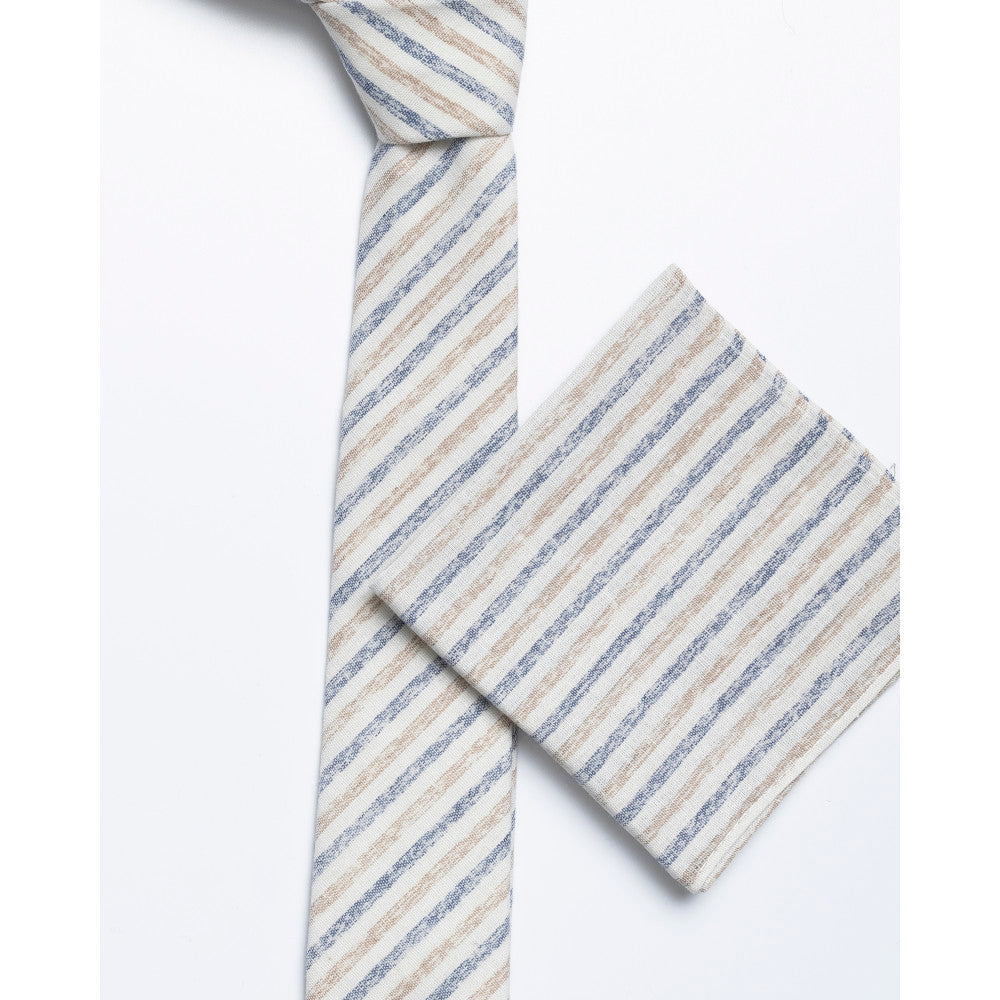 Remus Uomo Tp6933 23 Light Blue Tie & Pocket Square Set