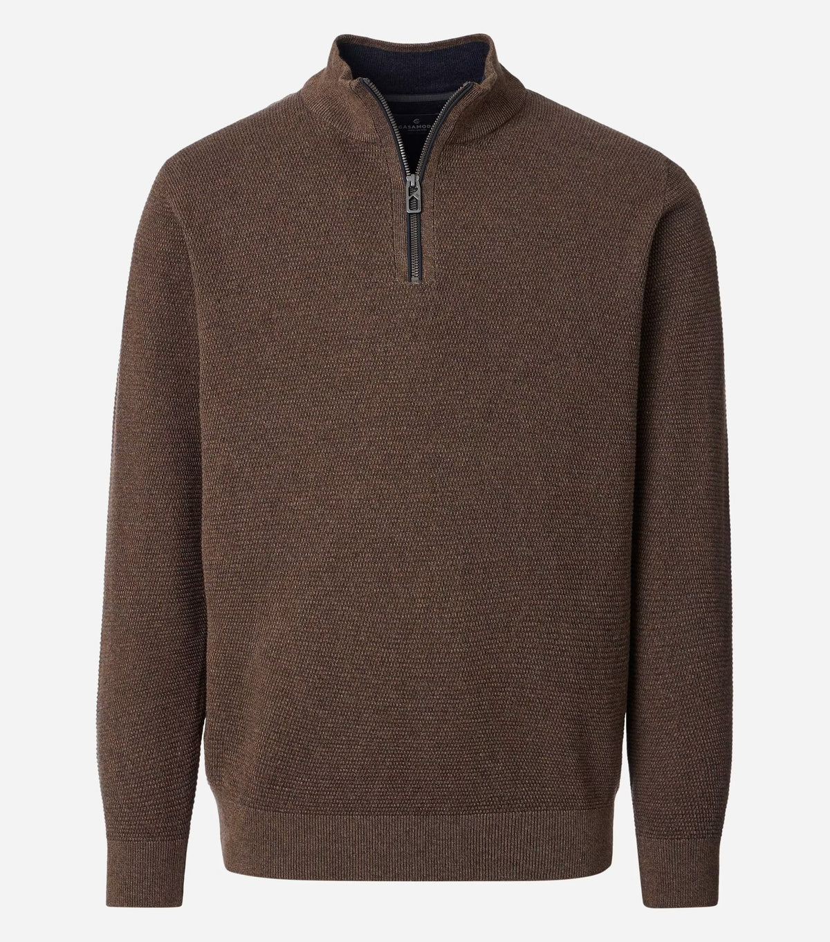 Casa Moda 454479000 677 Coffee Zip Top