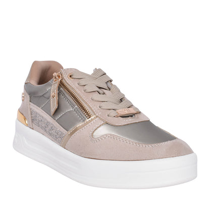 Xti 143060 Beige Textile Trainers