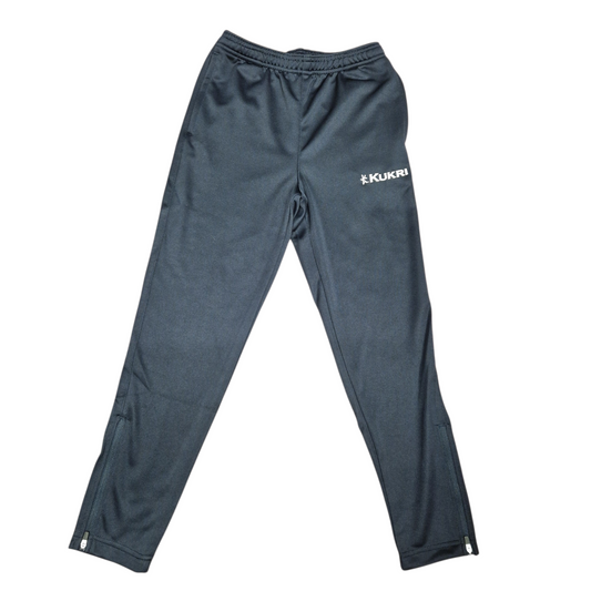 Tapered Navy Track Bottoms