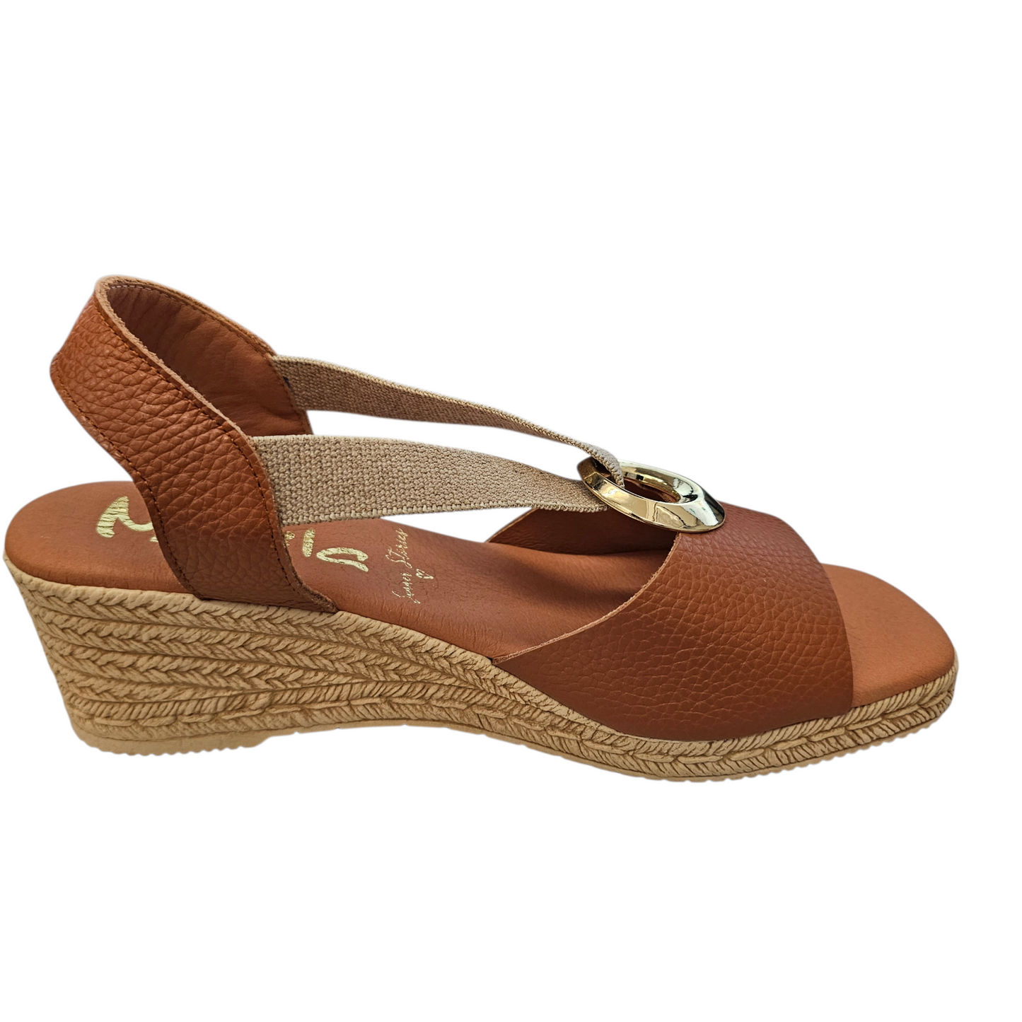 Marila Iber Oxford Camel Sandals