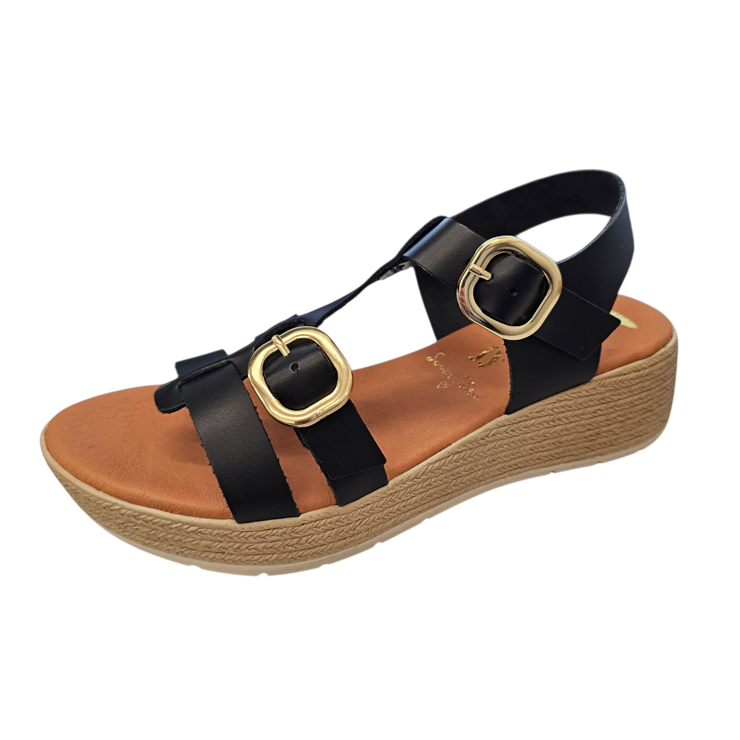 Marila Bamba Black Sandals