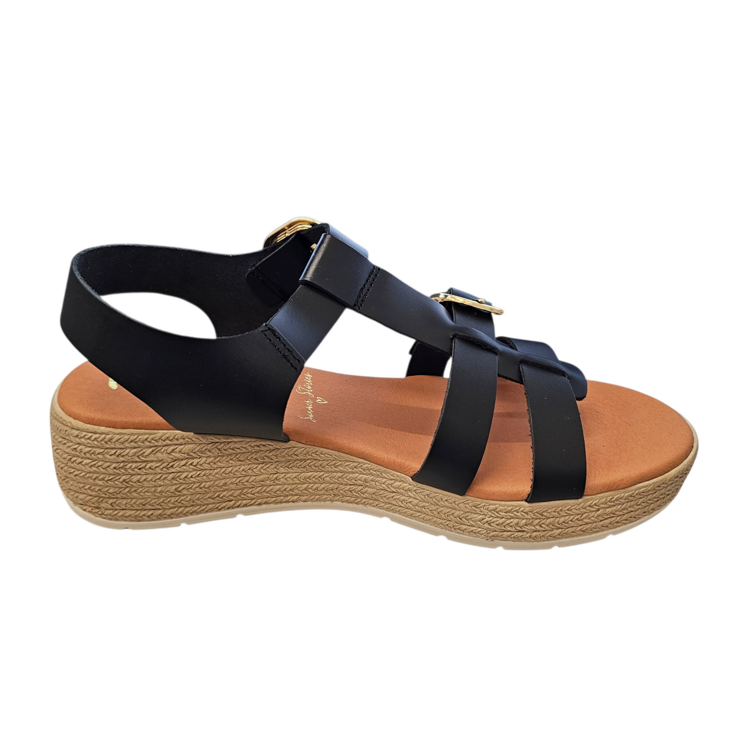 Marila Bamba Black Sandals