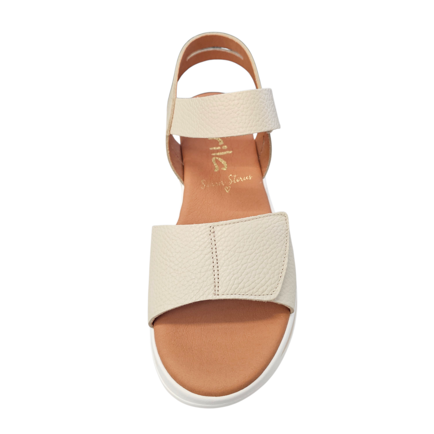 Marila Ilo Oxford Beige Sandals