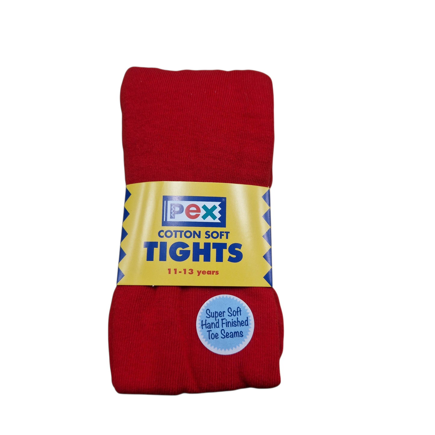Pex Red Cotton School Tights