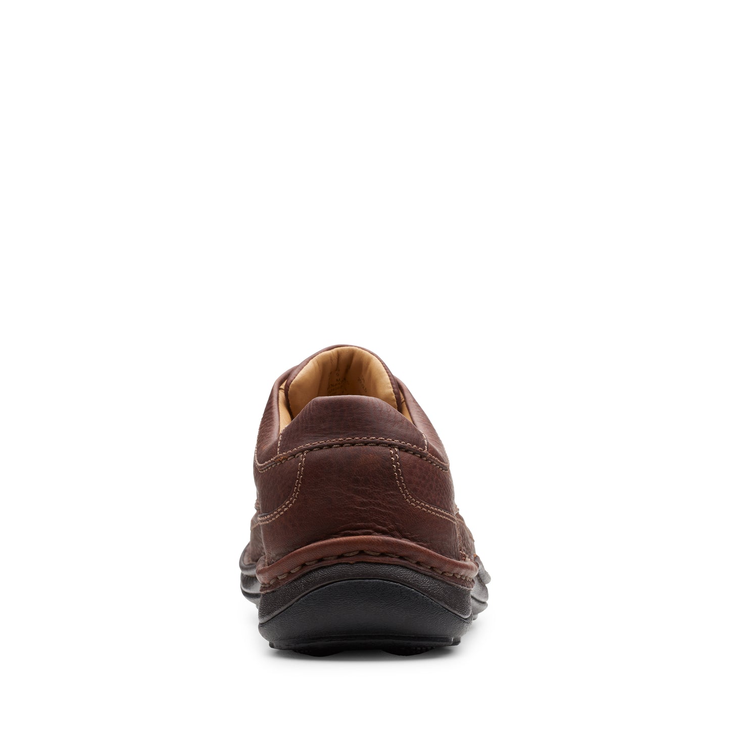 Clarks Nature Three Mahogany Leather Shoes