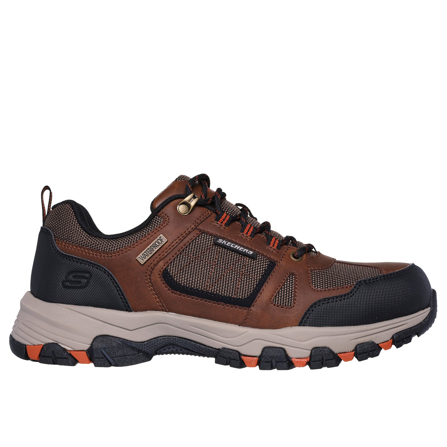 Skechers 204937 Selmen - Forel Brown Black Casual Shoes