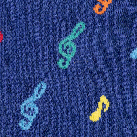 Swole Panda Musical Note Socks