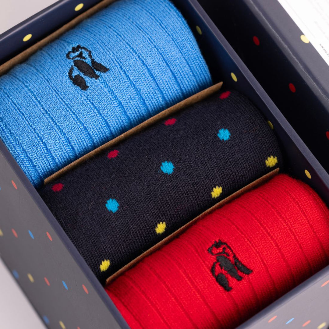 Swole Panda Multi Spot Gift Set - 3 Pairs