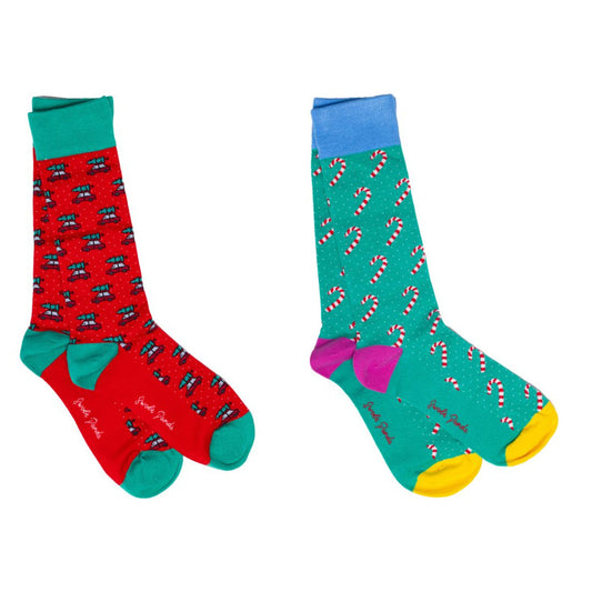 Swole Panda Christmas Motif Cracker - 2 Pairs