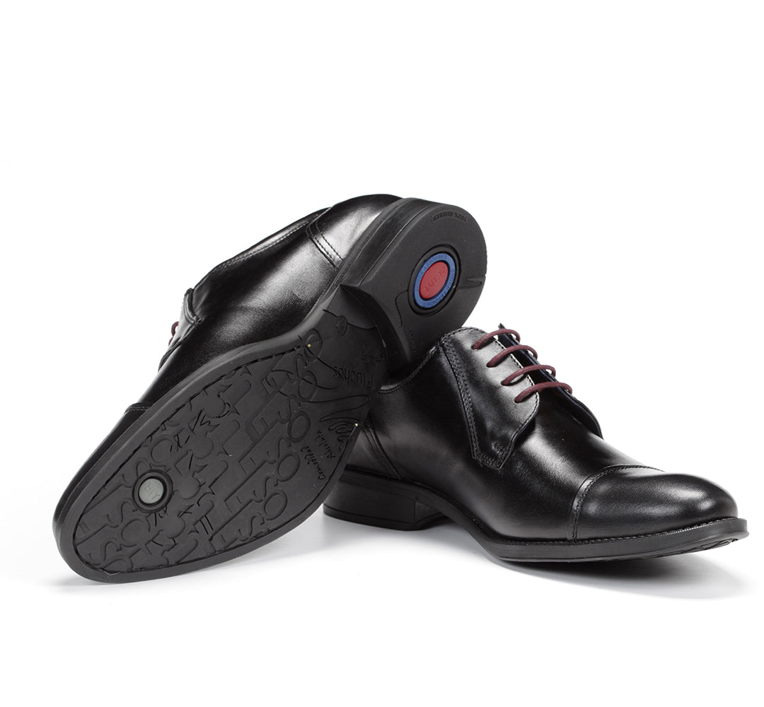 Fluchos 8412 Memory Black Stk Black Casual Shoes