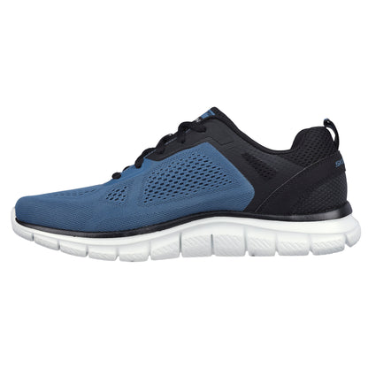 Skechers 232698 Track - Broader Blue Black Trainers