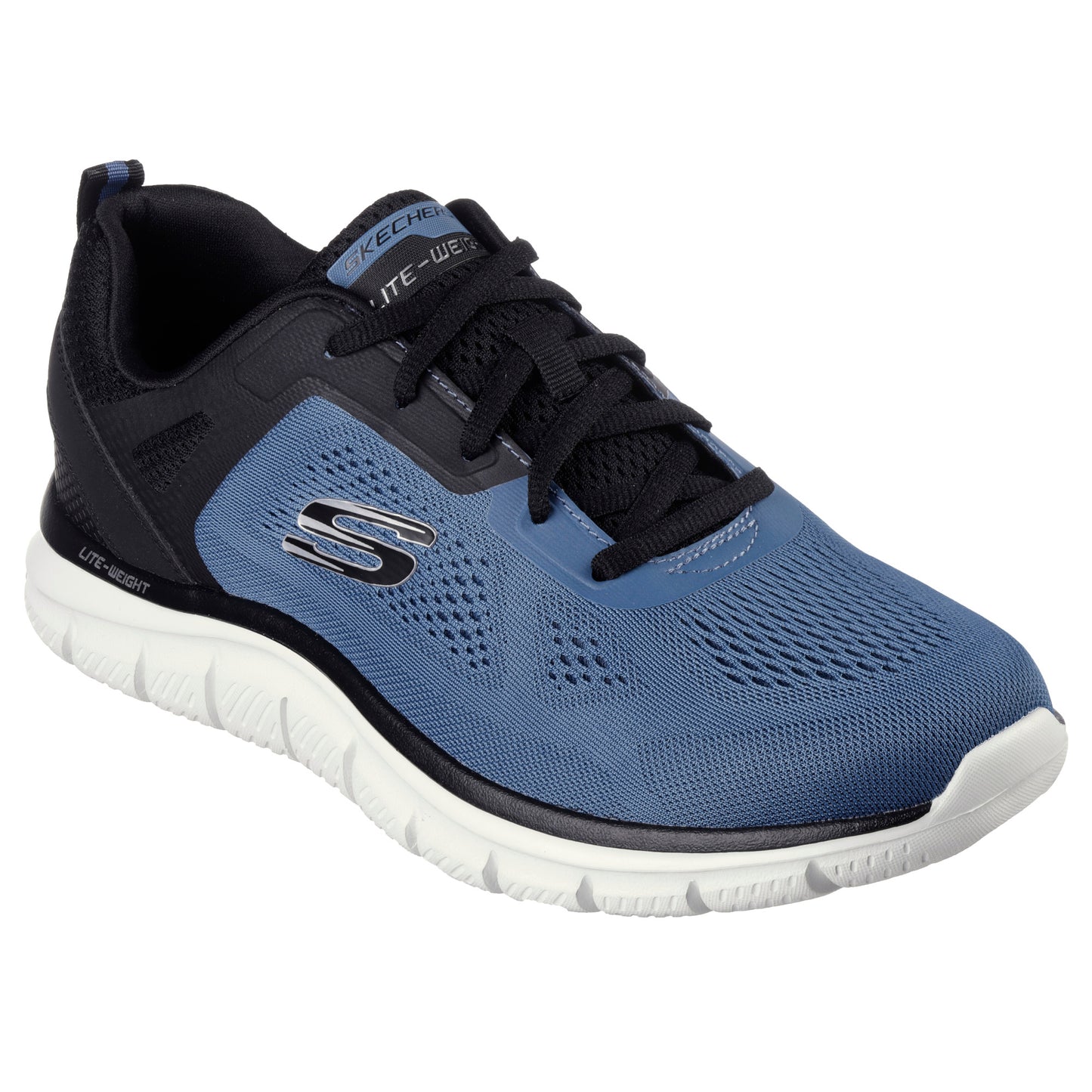 Skechers 232698 Track - Broader Blue Black Trainers