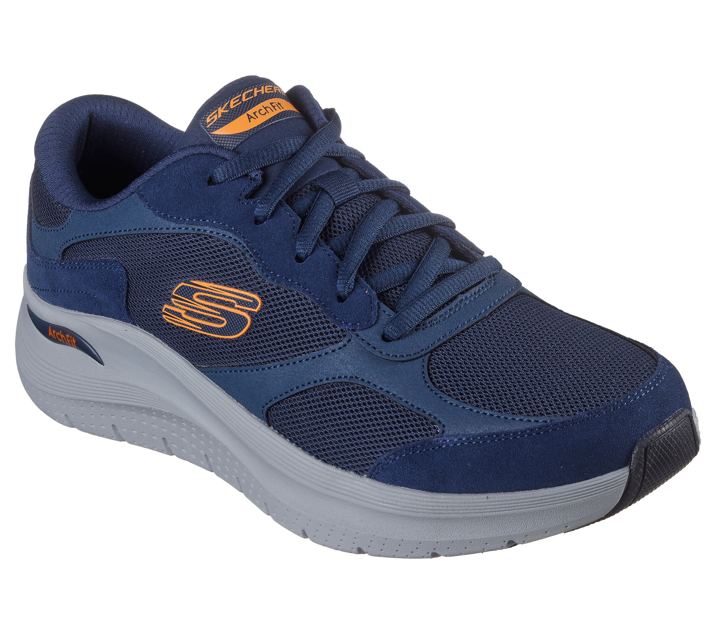 Skechers 232702 Arch Fit 2.0 - The Keep Navy Orange Trainers