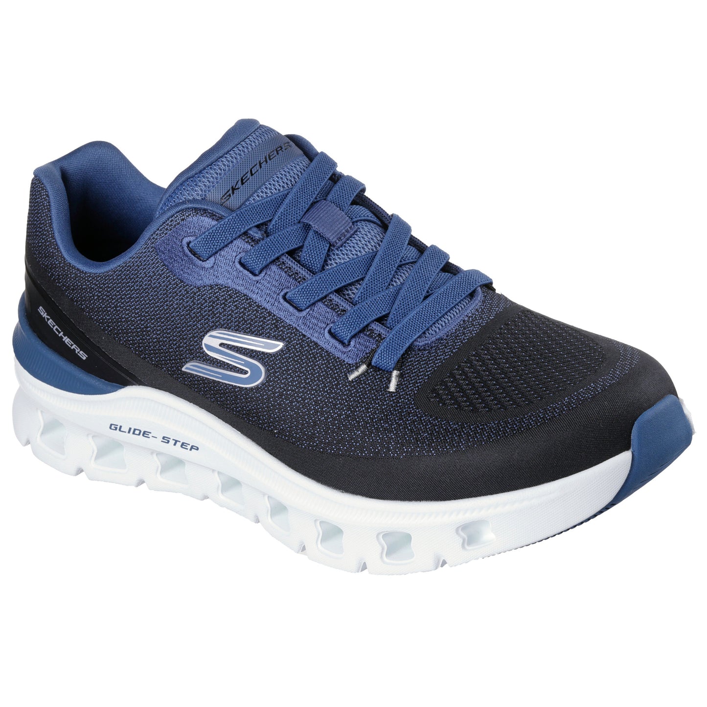 Skechers 233132 Black / Blue Trainers