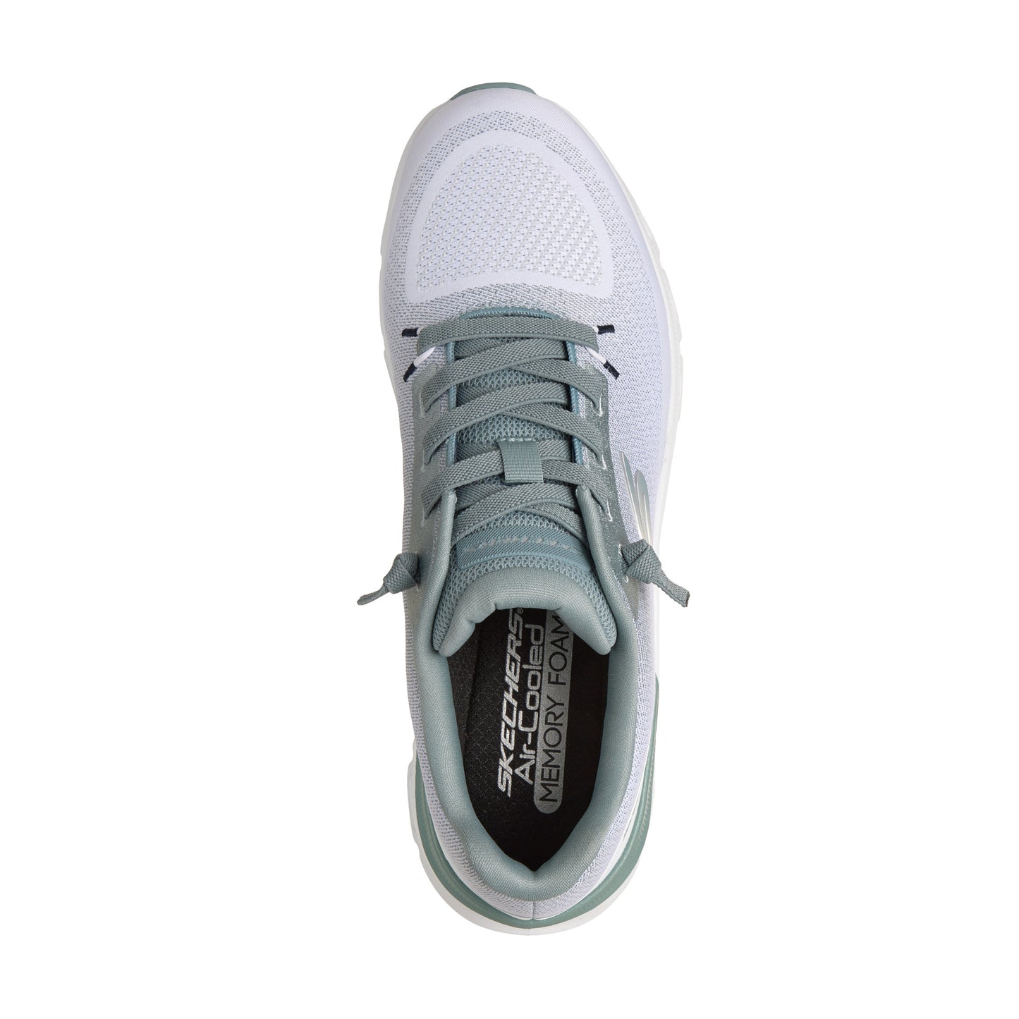 Skechers 233132 White / Light Blue Trainers