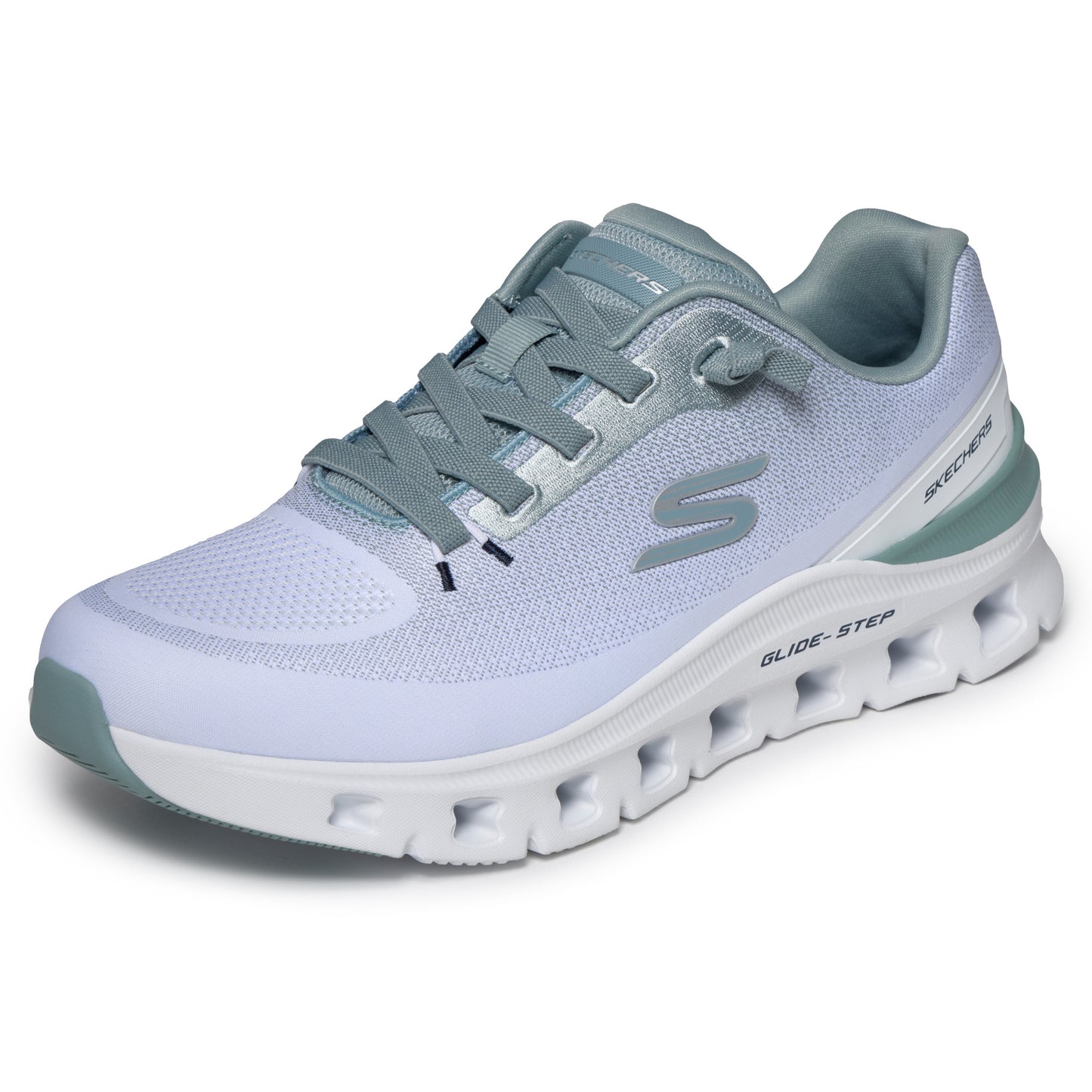 Skechers 233132 White / Light Blue Trainers