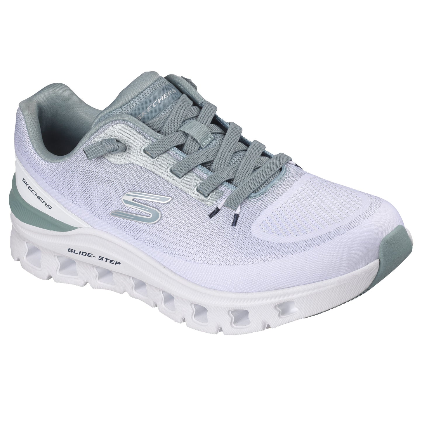 Skechers 233132 White / Light Blue Trainers
