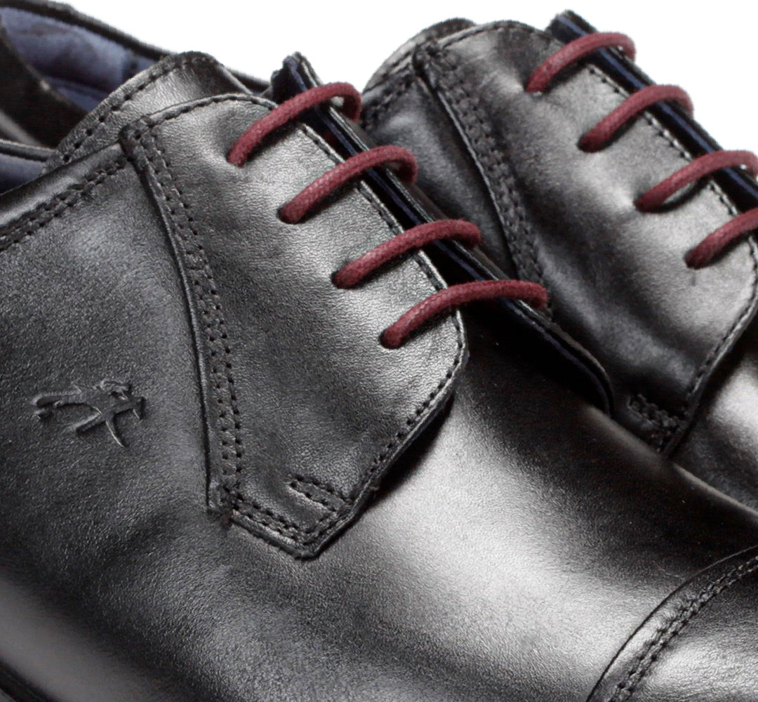 Fluchos 8412 Memory Black Stk Black Casual Shoes