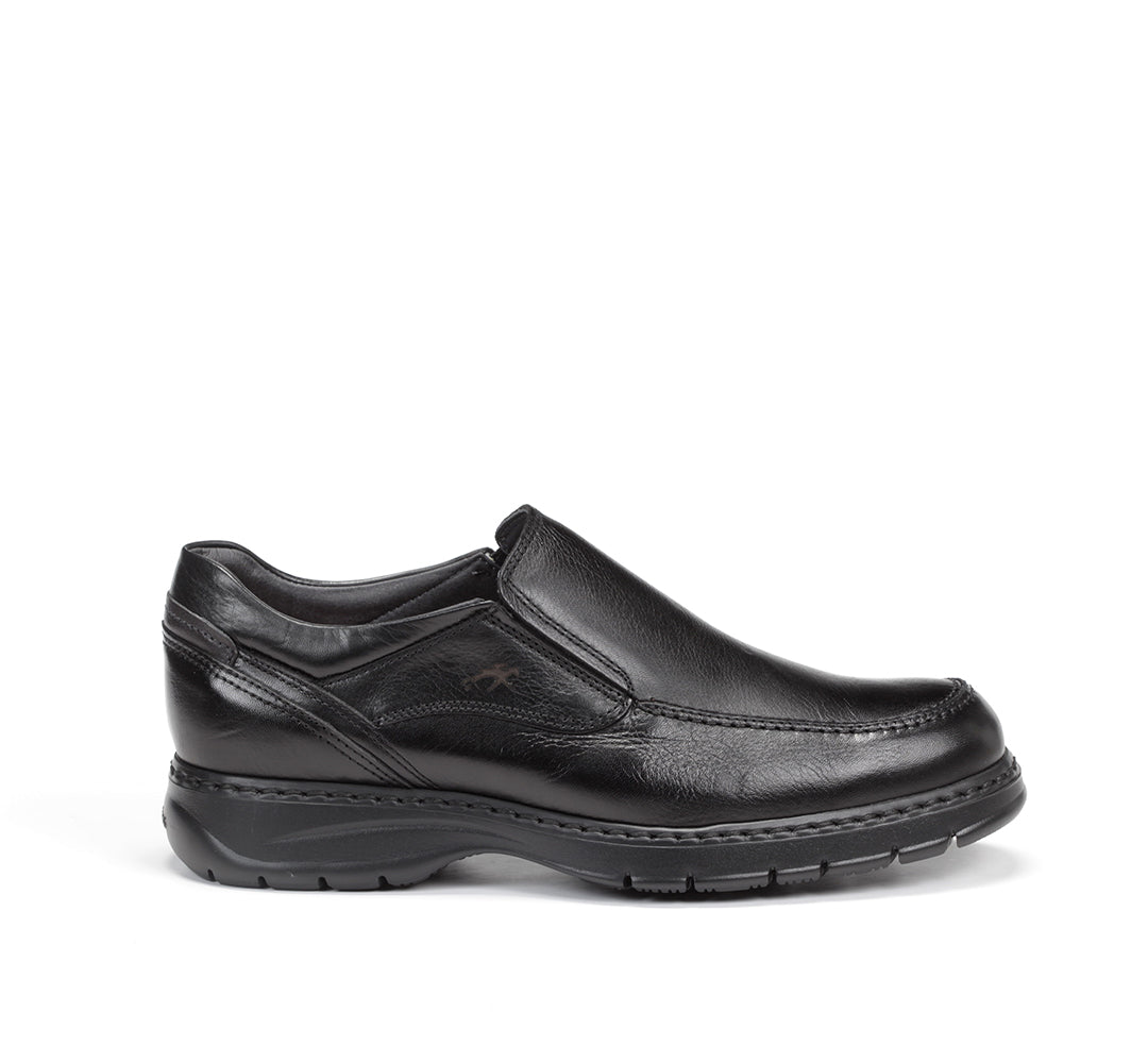 Fluchos 9144 Salvate Black Graphite Stk Black Casual Shoes